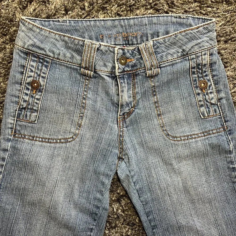 Boom boom jeans bermudas jean shorts size 5